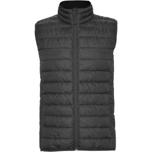 Oslo men's insulated bodywarmer, Heather black (Vests)