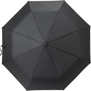 RPET 190T umbrella Kameron, black