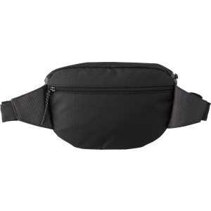 600D ripstop waist bag Juniper, Grey/Silver