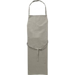 Cotton (180 gr/m2) apron Misty, grey