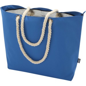 Panama GRS recycled beach cooler tote bag with cord handles, (Cooler bags)