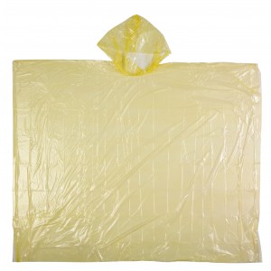 PE poncho Pablo, yellow (Raincoats)