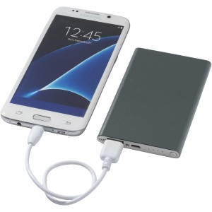 Pep 4000 mAh power bank, Titanium (Powerbanks)