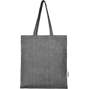 Pheebs 150 g/m2 Aware(tm) recycled tote bag, Heather black (Shopping bags)