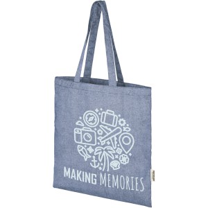 Pheebs 150 g/m2 Aware(tm) recycled tote bag, Heather blue (Shopping bags)