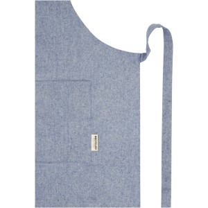 Pheebs 200 g/m2 recycled cotton apron, Heather blue (Apron)