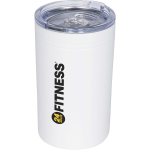 Pika 330 ml vacuum insulated tumbler and insulator, White (Glasses)