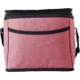 Polycanvas (600D) cooler bag Margarida, red