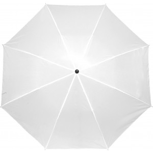 Polyester (190T) umbrella Mimi, white (Foldable umbrellas)