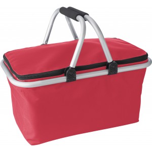 Polyester (320-330 gr/m2) shopping basket. Douglas, red (Shopping bags)