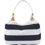 Polyester (600D) beach bag Christopher, blue/white