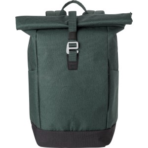 Polyester (600D) roll-top backpack Oberon