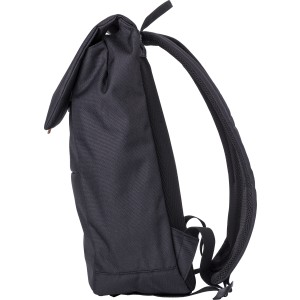 Polyester (900D) backpack Apollo, Black (Backpacks)