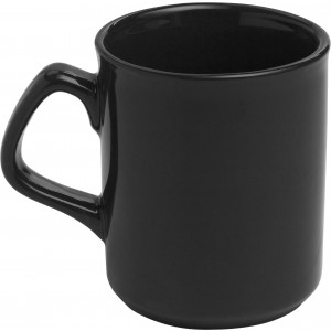 Porcelain mug Jamie, black (Mugs)