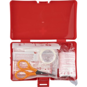 PP first aid set Amina, red