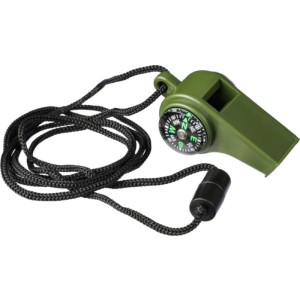 PP whistle Damon, green (Sports equipment)