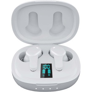 Prixton TWS159 ENC and ANC earbuds, White (Earphones, headphones)