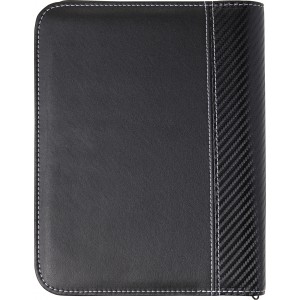 PU document folder Therese, black (Folders)