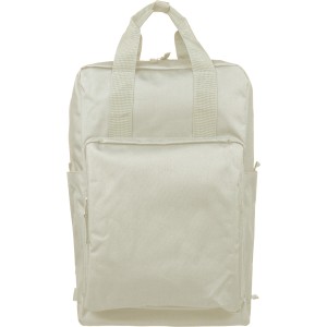 Recycled (900D) polyester backpack Amalia, beige