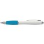 Recycled ABS ballpen Trevor, light blue