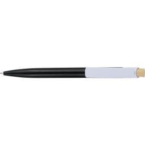Recycled ABS ballpen Zian, black