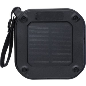 Recycled ABS outdoor speaker Lois, black (Speakers, radios)