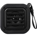 Recycled ABS outdoor speaker Lois, black (1172688-01)