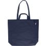 Recycled cotton shopping bag Bennett, blue