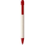 Recycled milk carton ballpen Heike, red (1097475-08)