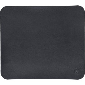 Recycled mouse mat Alexis, black (Office desk equipment)