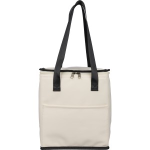Recycled PU cooler bag Adira, beige