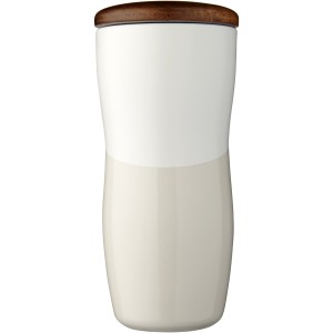 Reno 370 ml ceramic tumbler, White (Glasses)