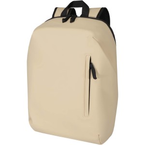 Resi Plus 15" GRS recycled anti-theft backpack 18L, Oatmeal