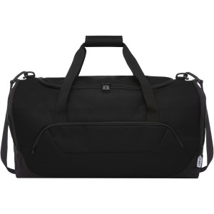 Retrend RPET duffel bag, Solid black (Travel bags)