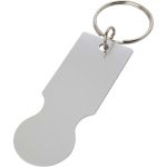 Rhea shopping cart keyring, Silver (10459481)