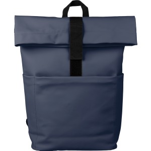 PU leather backpack Senta, blue