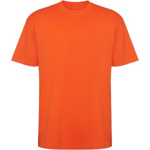 Bull short sleeve unisex oversized t-shirt, Fire orange