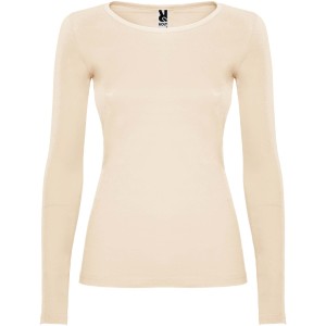 Extreme long sleeve women's t-shirt, Sand