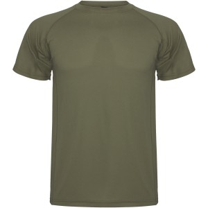 Montecarlo short sleeve men's sports t-shirt, Militar Green