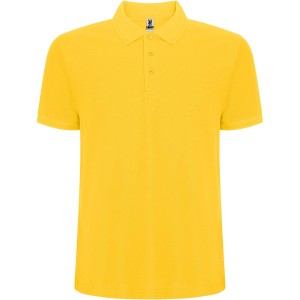 Pegaso Premium short sleeve men's polo, Yellow