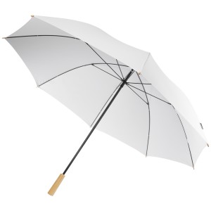 Romee 30'' windproof recycled PET golf umbrella, White