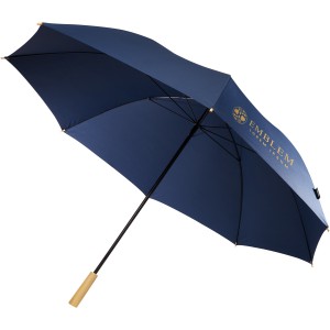 Romee 30'' windproof recycled PET golf umbrella, Navy (Golf umbrellas)