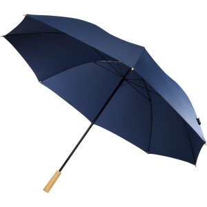 Romee 30'' windproof recycled PET golf umbrella, Navy (Golf umbrellas)