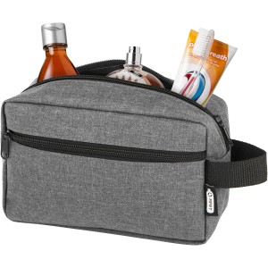 Ross GRS RPET toiletry bag 1.5L, Heather grey (Cosmetic bags)