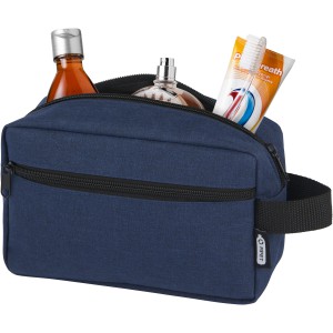 Ross GRS RPET toiletry bag 1.5L, Heather navy (Cosmetic bags)