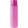 RPET drinking bottle (1000 ml) Brinley, fuchsia