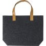 RPET felt shopping bag Hunter, grey