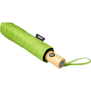 RPET folding umbrella , Lime (Foldable umbrellas)