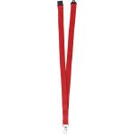 RPET lanyard Saskia, red (483886-08)