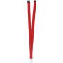 RPET lanyard Saskia, red